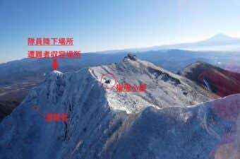 長野県遭難事例と対策（厳冬期　権現岳）
