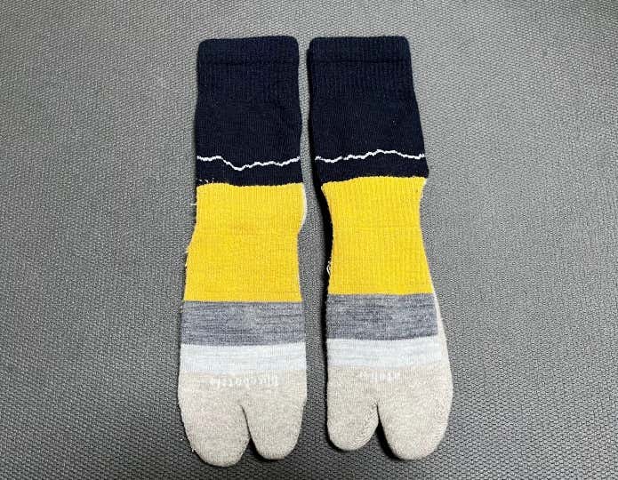 atelier Blue bottle
Hiker’s SOCKS – STRIPED