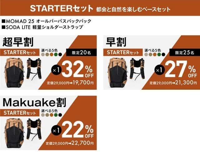 STARTERセット