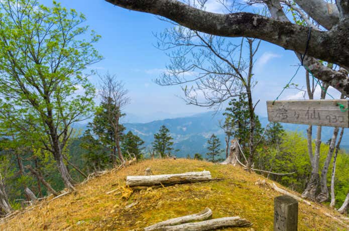 袴ヶ仙山頂