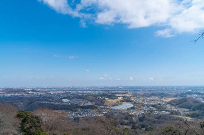 白山展望台からのパノラマ