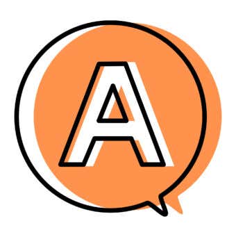 Answerの吹き出し
