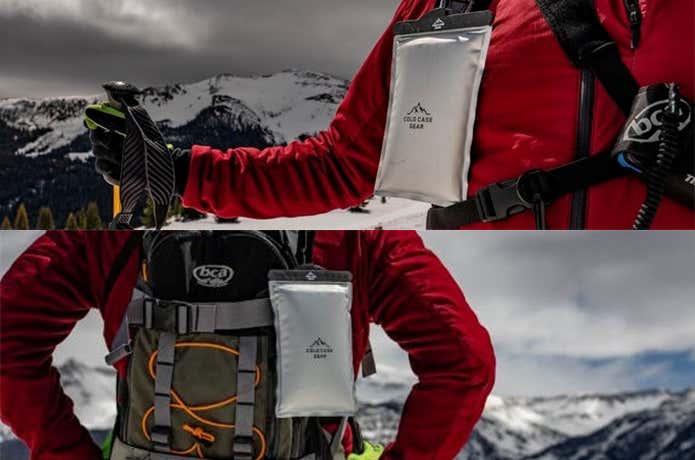 氷点下の寒さにも耐えられる！宇宙技術でスマホを守る！エアロゲル防水スマホケース！