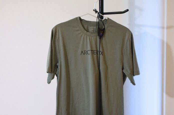 Tシャツ乾燥