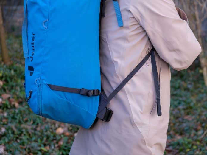 Deuter｜ガイド 34+8　ヒップベルトを取り外した状態