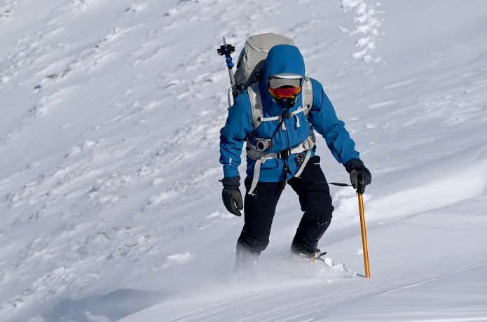 登山　アルパイン　雪山　スキー　スノボ Skiing at Shibutoge Ski Resort with the three-time All Japan