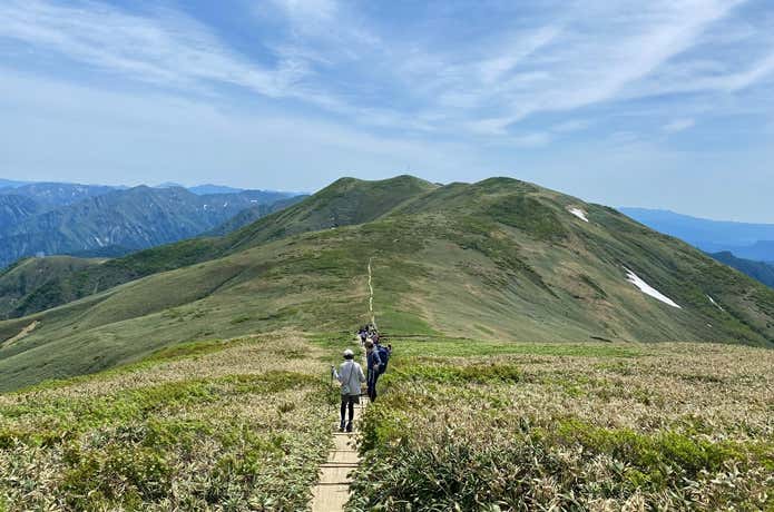 無雪期の登山
