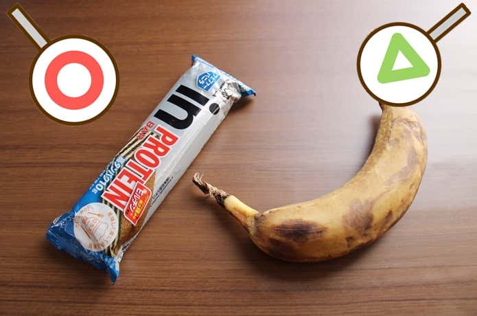 保存できる行動食とそうでないもの