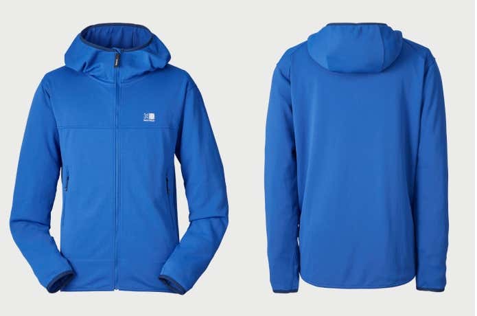 カリマーmiddler dry hoodie