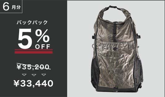 【6月納期5%OFF】TECHNOFORCE STEELバックパック GRY