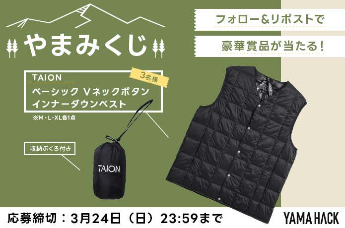 TAION（タイオン）おすすめ定番人気ベーシック Vネックボタン インナーダウンベスト