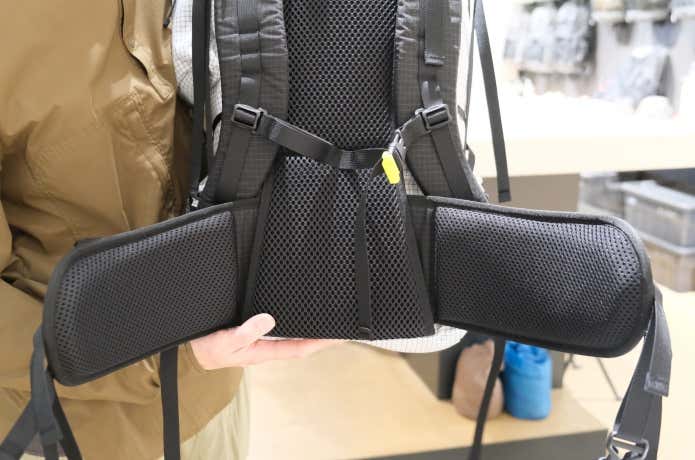 別売りのウエストベルト