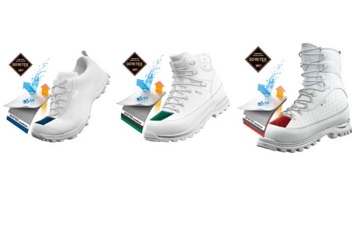 3種類のGORE-TEX®ライニング