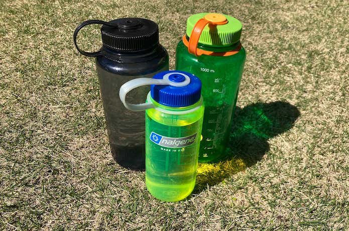 ナルゲンのプラスチックボトル（500mlと1L)