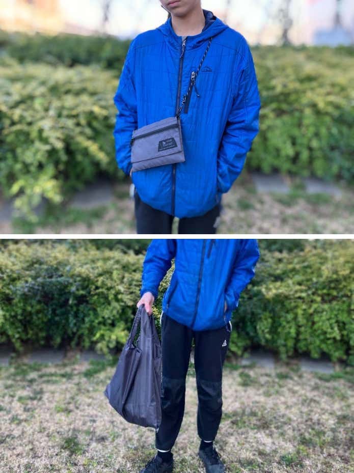 サコッシュ+エコバッグ「EcOCHE(エコッシュ)」