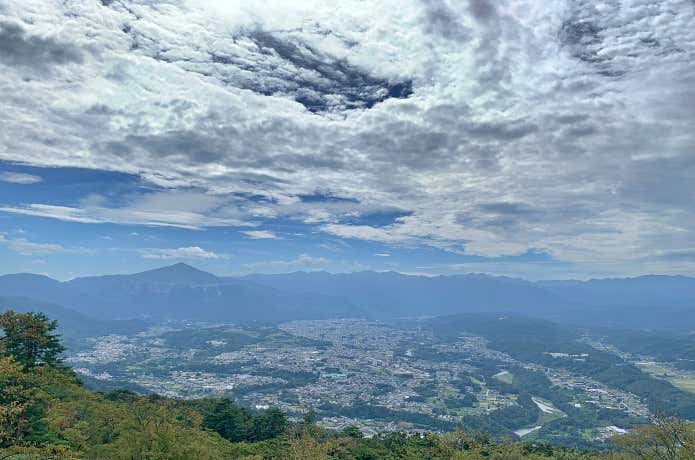 蓑山からのパノラマ