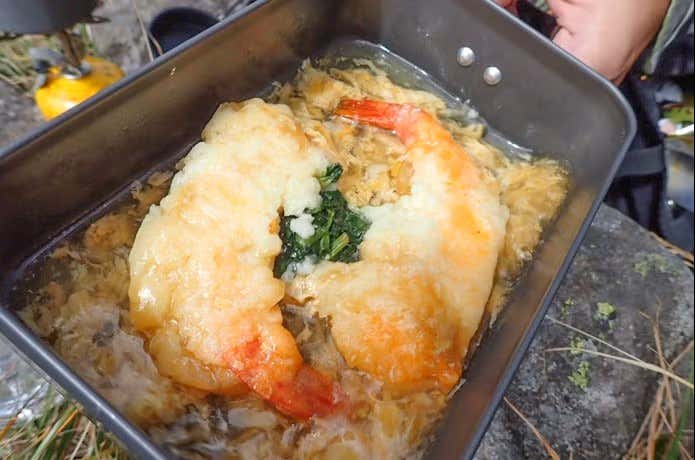 匠シリーズのひとつ、海老天とじ丼