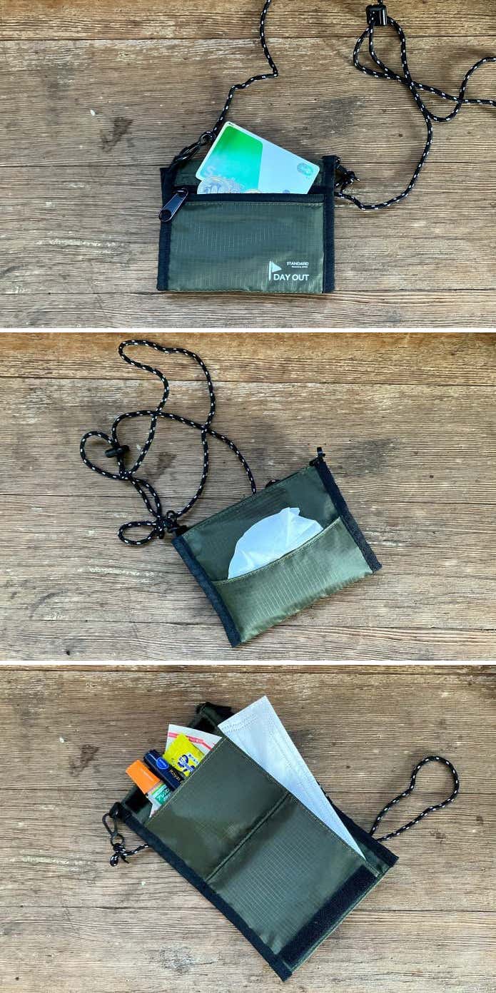 TsURUSOの豊富なポケット収納部分