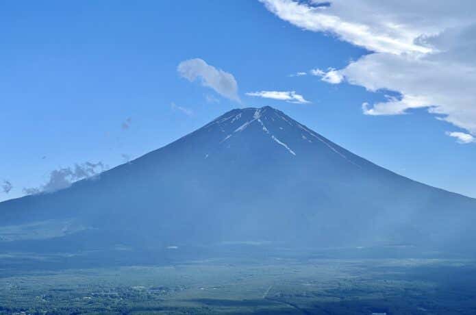 天上山からの富士山
