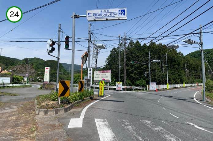 陣川橋へ
