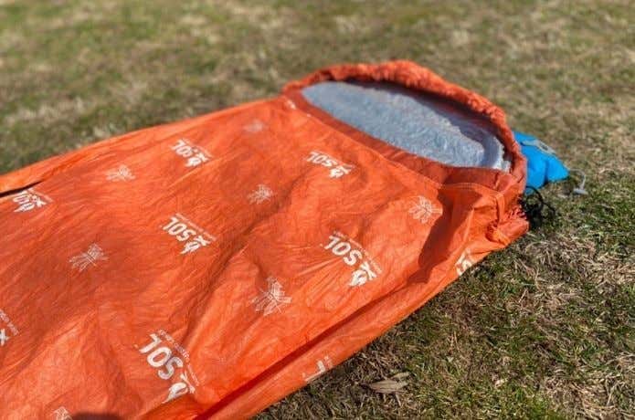 単体でシュラフの代わりに