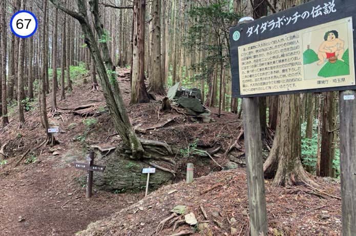 旧定峰峠