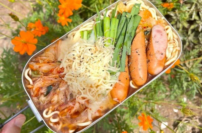 キムチチーズラーメン