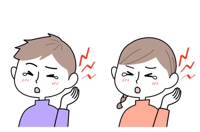 耳が痛いイメージ