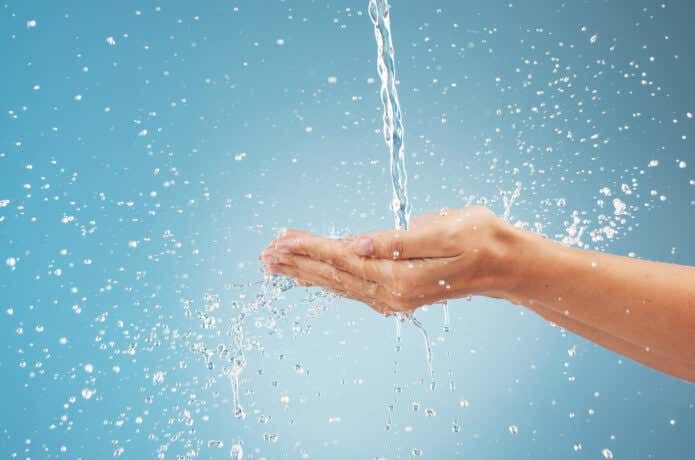 水洗いのイメージ