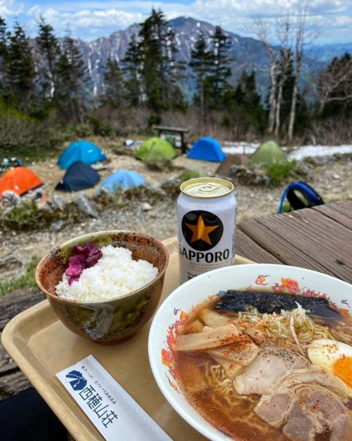 西穂山荘「ラーメン」