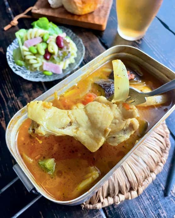 トマトチキンカレー