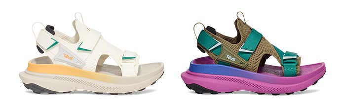 (左)Burnt Olive/Vivid Violet (右)Marshmallow/Marigold