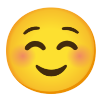 にっこり