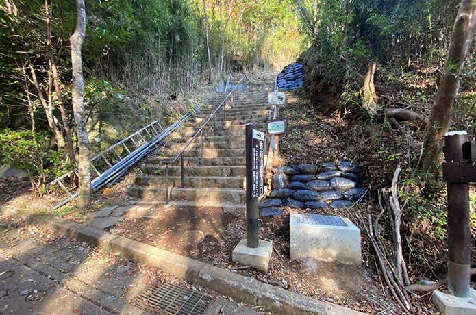 金時山登山口