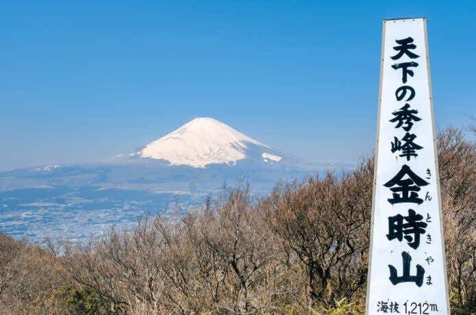 金時山 山頂