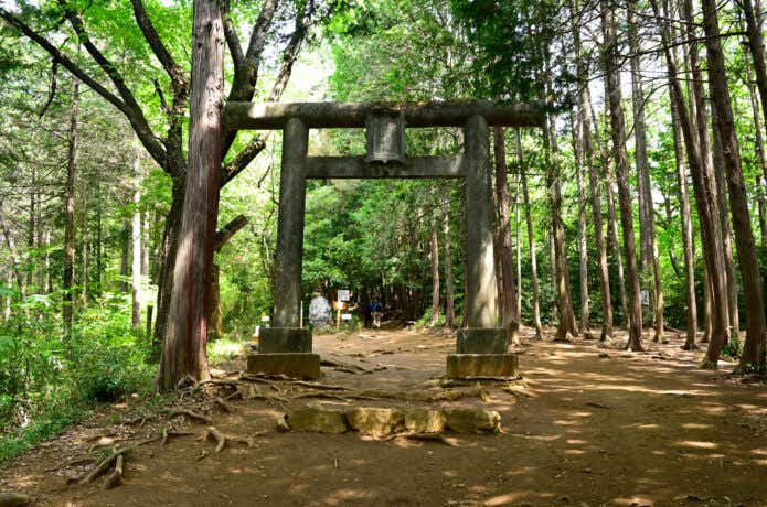 一の鳥居 日和田山