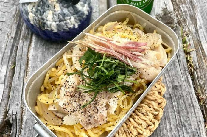 ポン酢×大葉×ミョウガの最強爽やかトリオでつくる「さっぱり焼きそば」