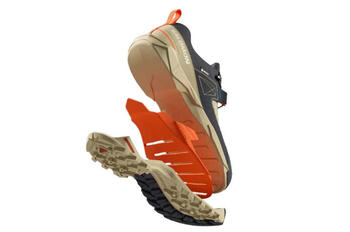 サロモン　X ULTRA ALPINE GTX　ソールの構造