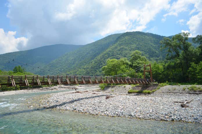 上高地への下山ルート