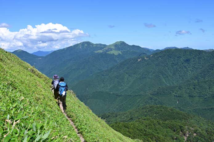 夏山登山
