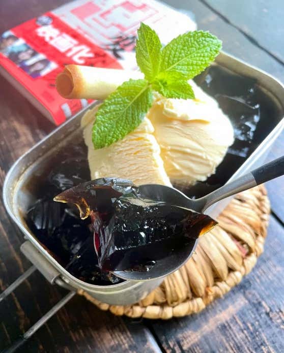 コーヒーゼリーフロート