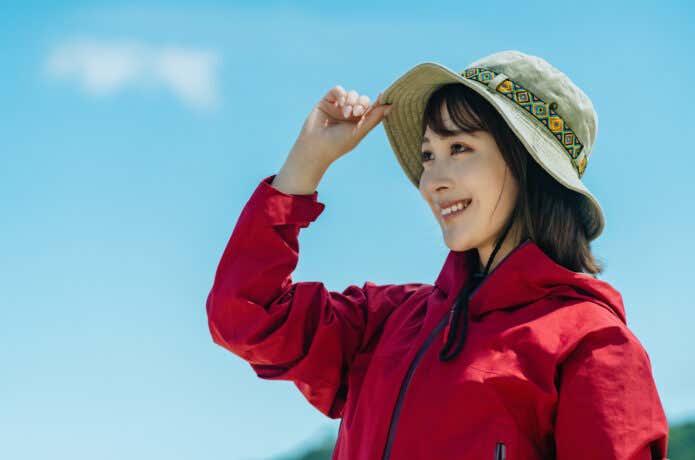 登山者 女性