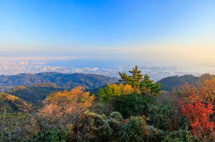 六甲ガーデンテラスからの景色