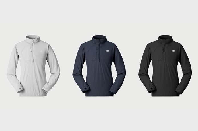 カリマー　thermal half-zip