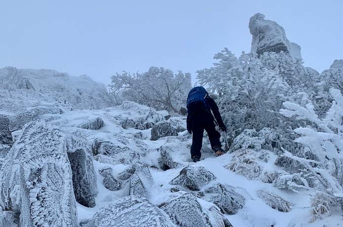 もっともシビアな雪山のコンディション