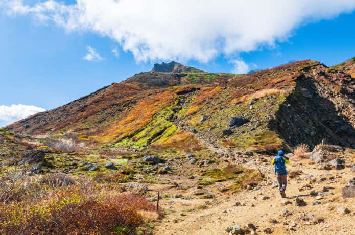 秋の登山