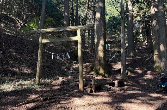 大岳神社の鳥居