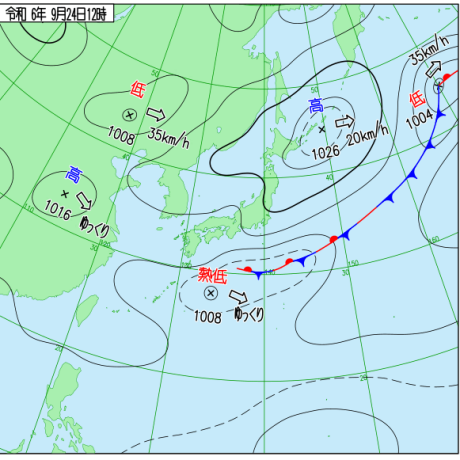 天気図