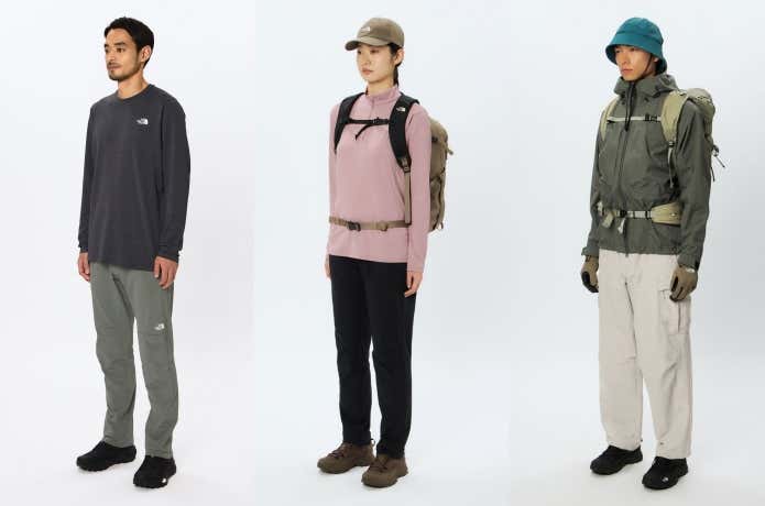 ザ・ノース・フェイスのトレッキングパンツ3モデル