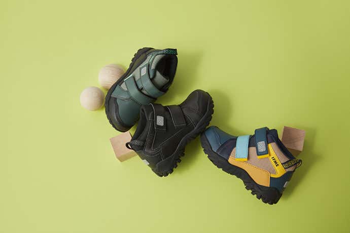 Vibramソールダブルベルトハイキングスニーカー　製品